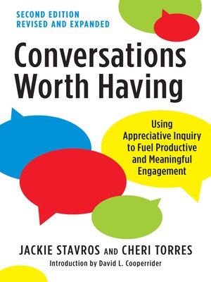 cover image of Conversations Worth Having